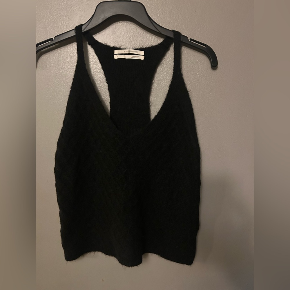 Anthropologie Shirt - black “Fenna Textured Knit Tank” - Picture 3 of 10